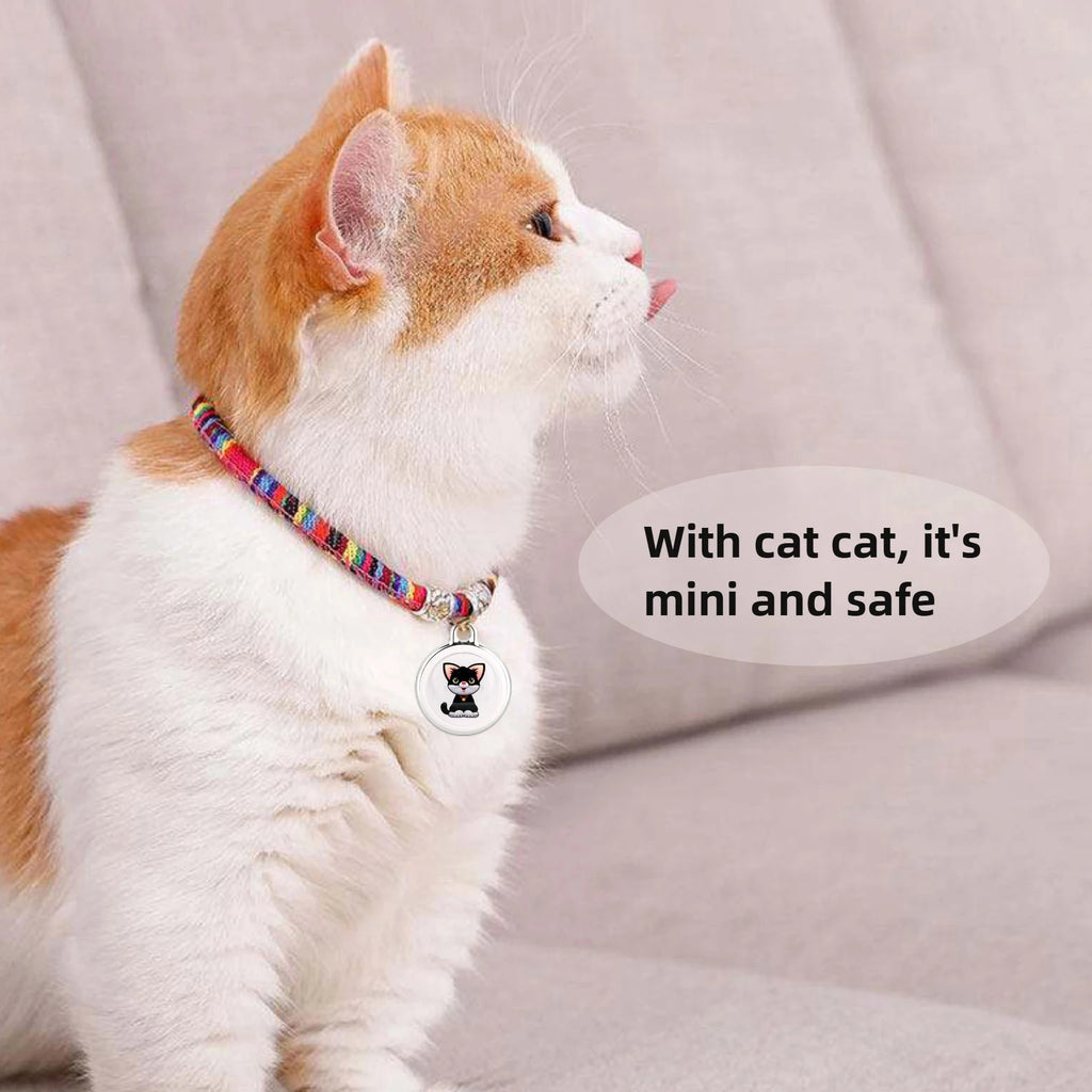 Bluetooth Pet Anti-Loss GPS Tracker with Waterproof Smart Wearable Collar for Dogs & Cats