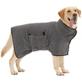 Dog Bathrobe Absorbent Pet Quick Drying Bath Towel Dog Bath Towel Large Small Dogs Clean Absorbent Bathrobe Full Body Wrap Cat