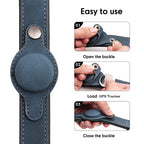 PU Leather GPS-Ready Dog Collar