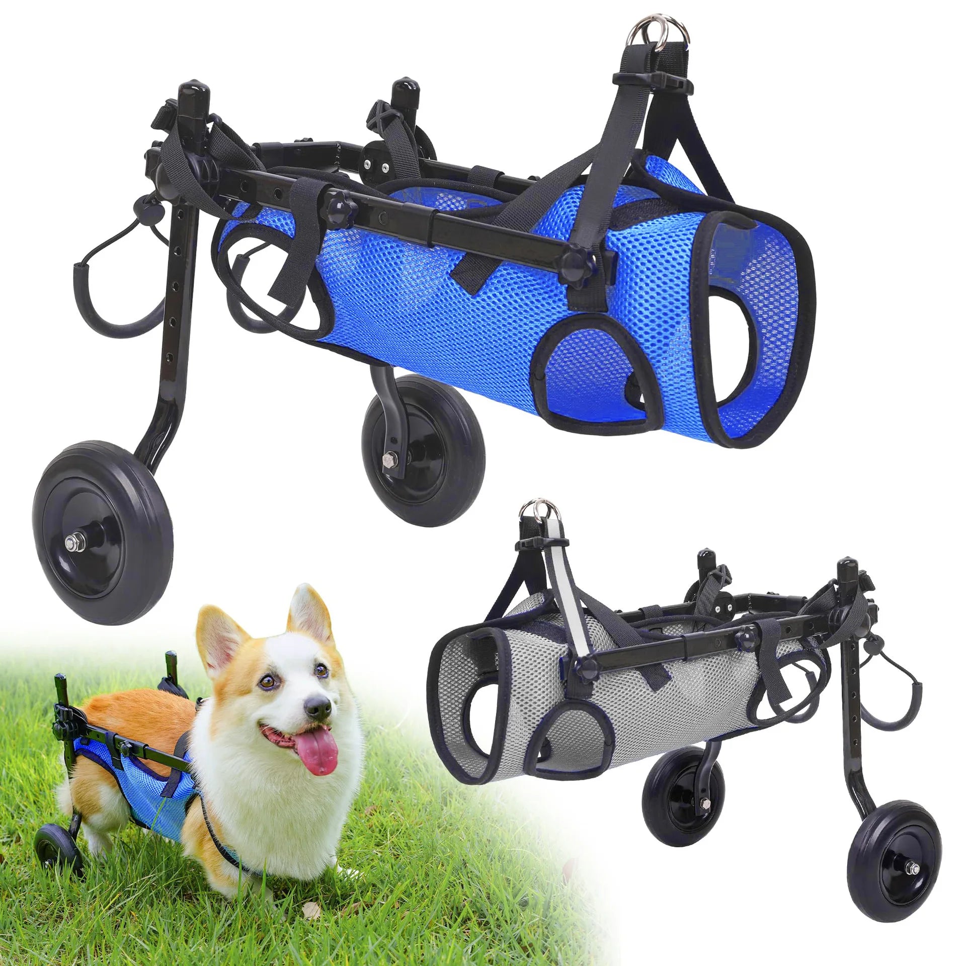 Pet Supplies Old Dog Assisted Scooter Legs Dog Injury Disability Special Dog Rehabilitation Vehicle