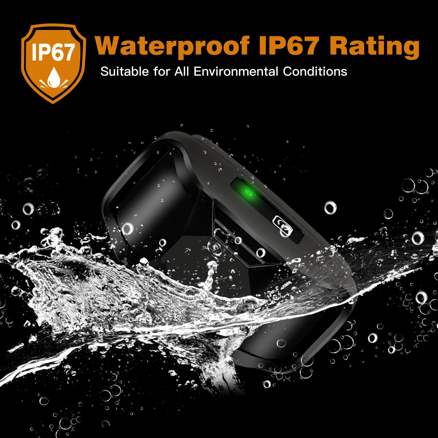 1000m Waterproof Dog Training Collar with Remote