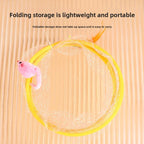 S-Type Foldable Cat Tunnel Toy — 8-Channel Steel Wire Self-Play Cat Supplies Tunnel