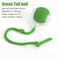 Smart Auto-Rolling Ball Cat Toy with Mouse Tail — Rechargeable Electric Training & Chase Toy