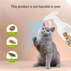 500ml Pet Insect Repellent Flea & Tick Killer Spray with Lavender Oil Camphor Oil Deionized Water For Pet Body External Fur