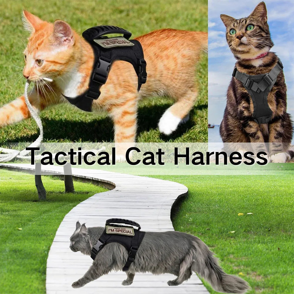 Tactical Pet Harness with Leash