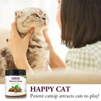 100% Natural Silvervine Catnip Loose Leaf Herbal Tea — 210ml Safe for All Cat Ages
