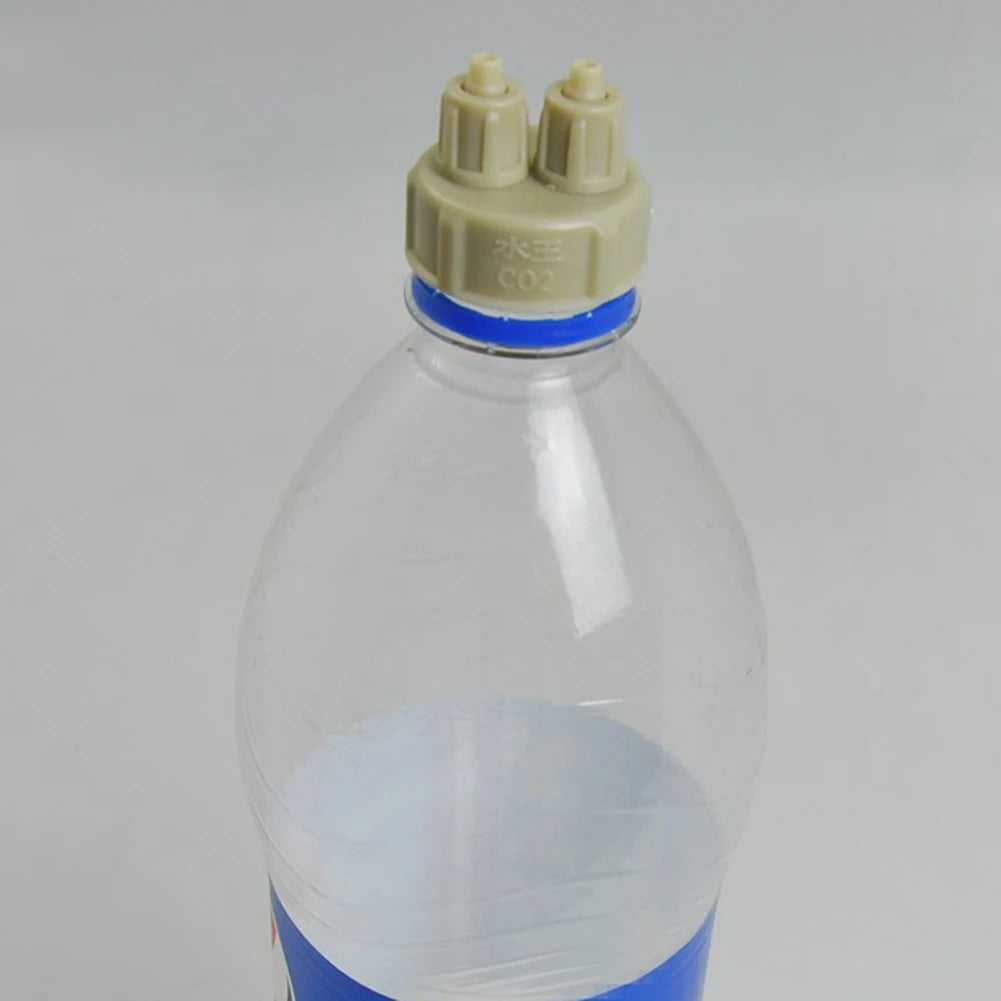 Aquarium CO2 System Generator Bottle Cap Fish Tank Live Plant DIY Air Diffuser Generator Tool Carbon Dioxide Reactor Instrument