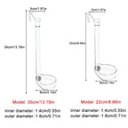 Acrylic Large-Capacity Fish Feeder Tube (Transparent, Multifunctional, Shrimp & Fish Tank)