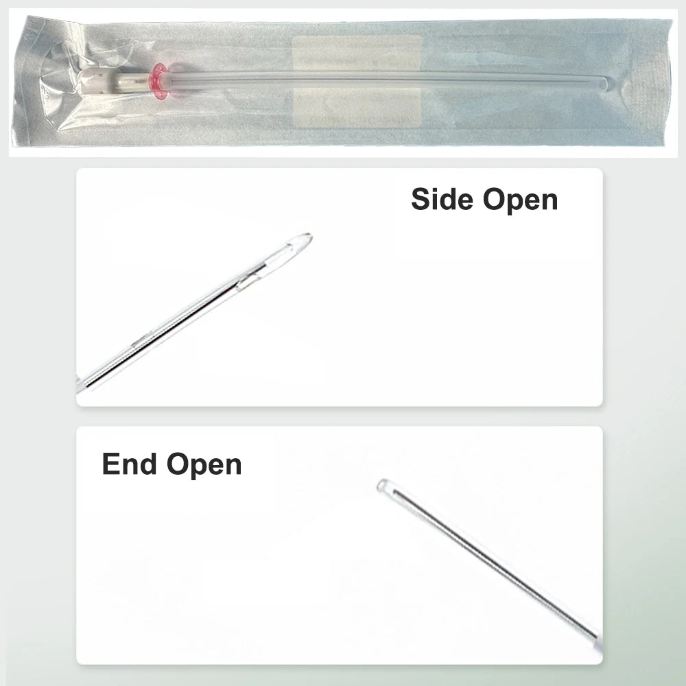 Veterinary Cat Urinary Catheters with Stylet (10-Pack)