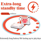 No-Subscription Pet GPS Tracker for Dogs & Cats with Free Collar - Waterproof Real-Time Tracking