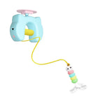 Electric Door-Hanging Swing Cat Toy — Automatic Elastic Rope Feather & Bell Teaser