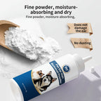 PETCLEAR Cat Dog Ear Powder Painless Ear Hair Removal Powder for Pets Easy to Remove Ear Hair Pets Cleaning Tools 30g