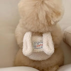 INS Pet Bag Cute Plush Pet Outing Bag Puppy Dog Cat Pet Self Backpack Poop Pickup Bag Snack Multipurpose Small Dog Supplies