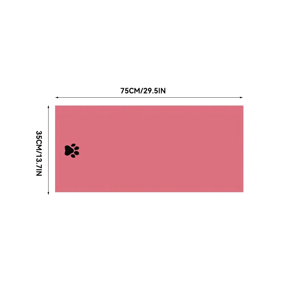 Microfiber Pet Bath Towel, Soft Super Absorbent Quick Dry Towel for Dogs Cats, 2 Sizes Available, Pet Grooming Supplies