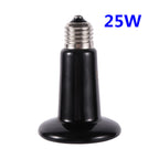 25W/50W/75W/100W/150W/200W Basking Ceramic IR Heat Emitter Bulb Reptile Infrared Heater Turtle Snake Lizard Pet Chick Lamp 220V