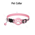 Adjustable GPS Pet Collar Tracker Kit for Android - Google Find My Compatible Cat & Pet Electronic Locator