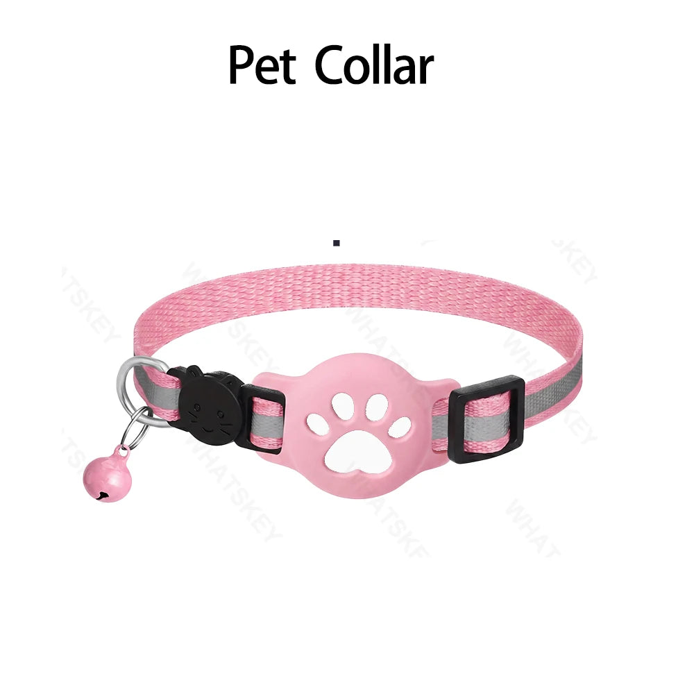 Multi-Purpose Adjustable Pet & Vehicle GPS Tracker - Google Find My Compatible Collar, Card & Necklace Locator