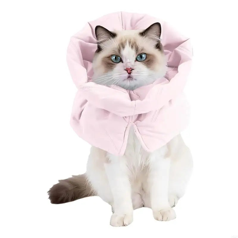 Soft Multifunctional Cat Recovery Collar — Anti-Lick Neck Protector for Daily Use & Post-Surgery