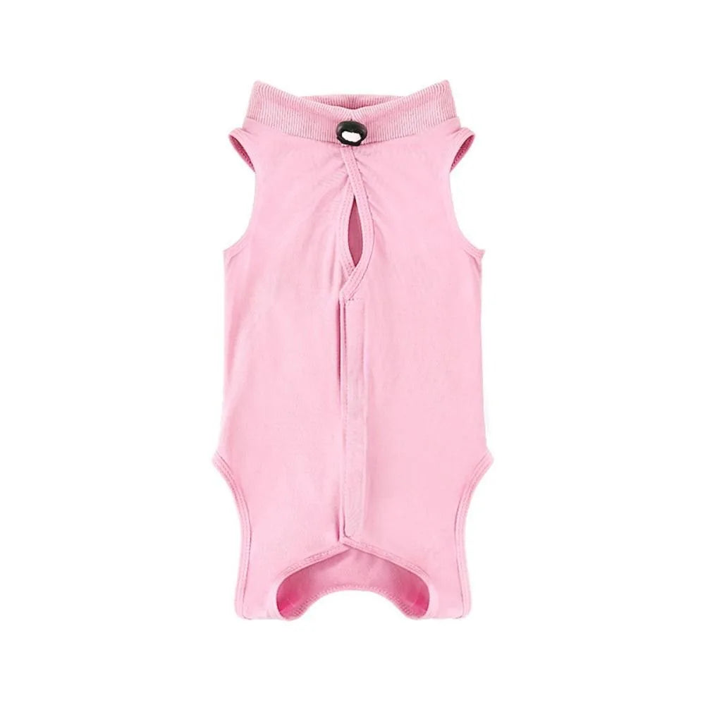 Cat Post-Surgery Recovery Jumpsuit — Soft Anti-Licking Sterilization Suit for Kittens & Puppies