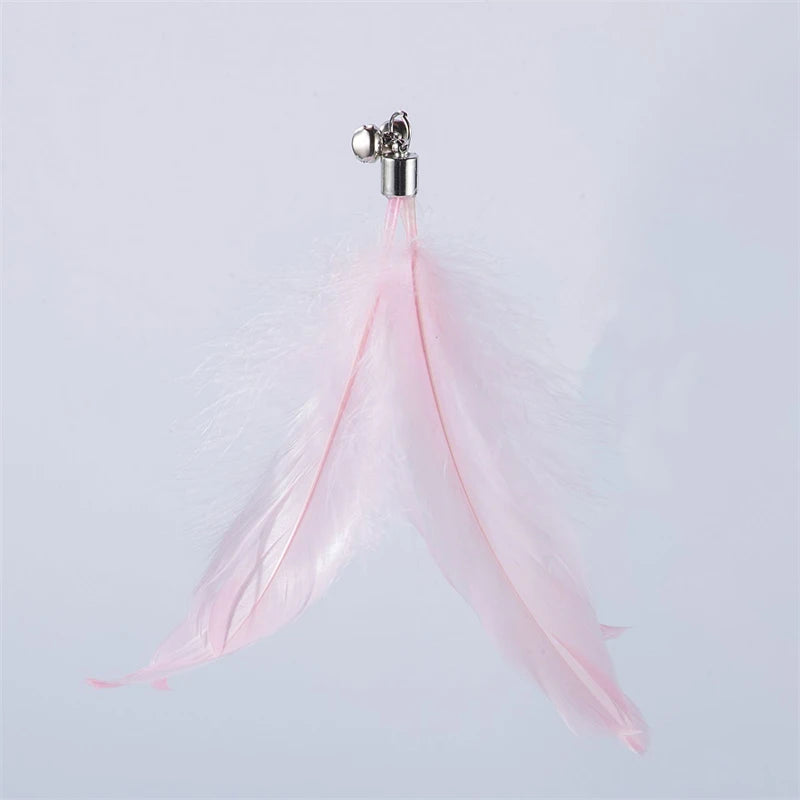 Suction Cup Feather & Bell Cat Teaser Wand
