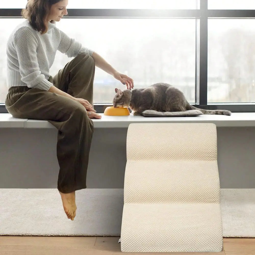 High-Density Foam Pet Stairs for Beds & Couches (Non-Slip)