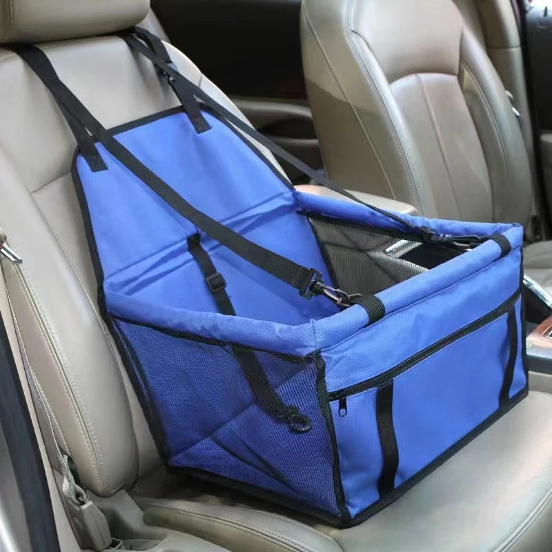 Universal Dog Car Seat with Storage Pockets (Non-Slip, Small & Medium Dogs)