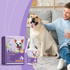 Pet Flea Spray Effectively Removing Fleas Ticks Relieve Skin Itching Natural Ingredients Non Irritating Dog & Cat Flea Repellent