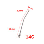 Manual Feeding Rearing Gavage Crop Needle Curved Medication Tube Cage Birds Mice Parrot Feeding Syringe