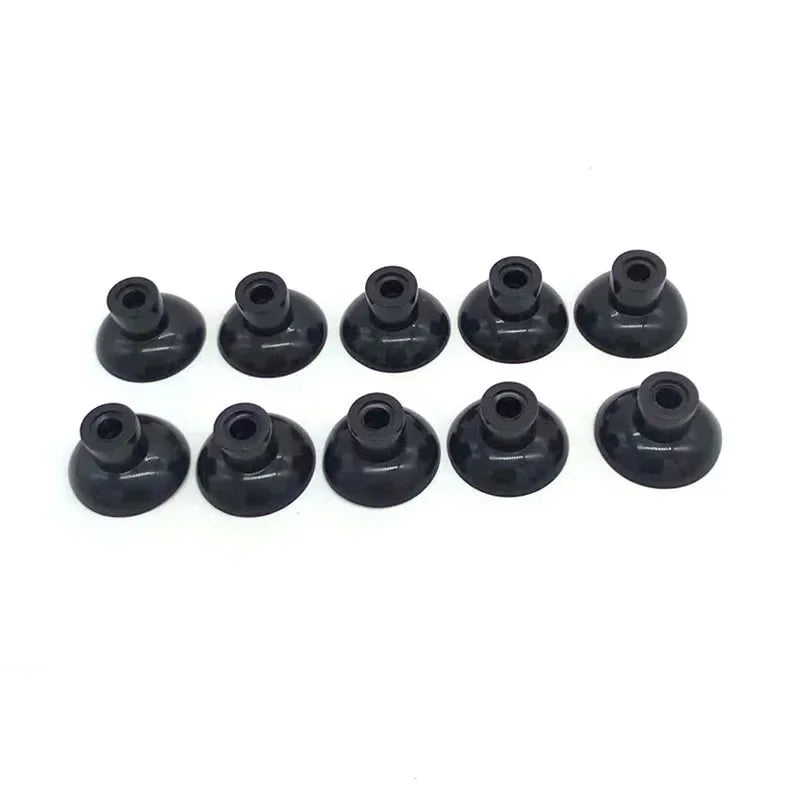 10Pcs Transparent Black Aquarium Suction Cup Air Tube Holder Sucker for Fish Tank Pump Oxygen Air Tube Fixing Clip Accessories