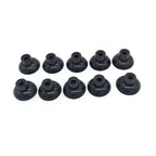 10Pcs Transparent Black Aquarium Suction Cup Air Tube Holder Sucker for Fish Tank Pump Oxygen Air Tube Fixing Clip Accessories