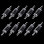 5pcs/10pcs Aquarium Check Valve For Air Pump Plastic One Way Non-Return Accessories for Fish Tank 4mm AirLine Tube