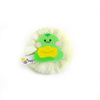 Catnip & Rattle Plush Pompom Cat Kick Toy — Minty Self-Entertainment Balls for Indoor Cats