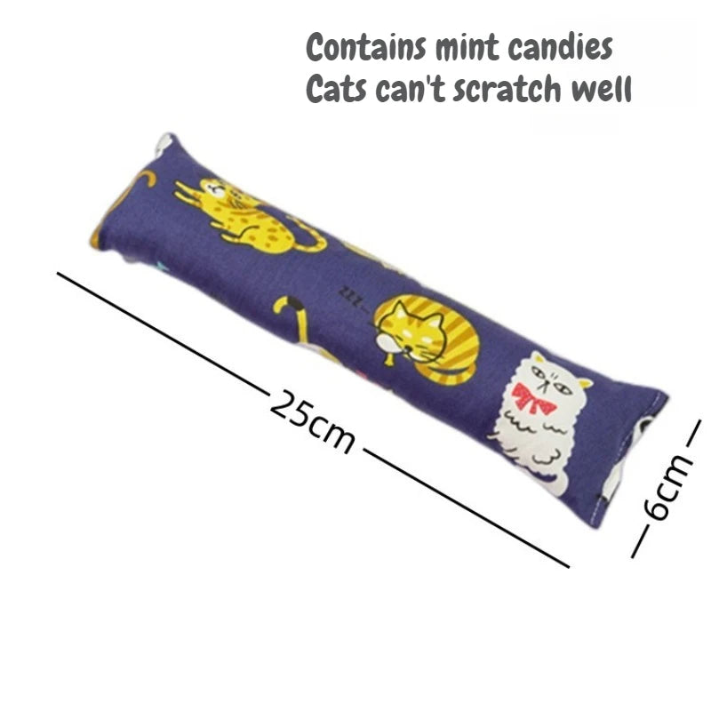 Catnip Stuffed Pillow Toy for Cats