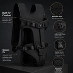 Pet Front Carrier Backpack Adjustable Hands Free Chest Bag Breathable Mesh Travel Tote For Small Medium Dogs Cats Outdoor Walk