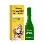 Anti-Flea Treatment Drops for Cats and Dogs (Tick & Lice Remover, Multi-Size)