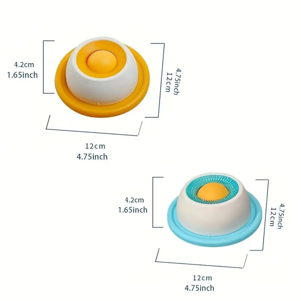 Interactive Pet Lick Plate Slow Feeder — Dental Health Yogurt Licking Training Bowl for Cats & Dogs