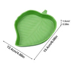 1PC Reptile Food Water Bowl Reptile Food Water Bowl Tortoise Habitat Accessories Water Plate For Turtle Lizards Hamsters Snakes