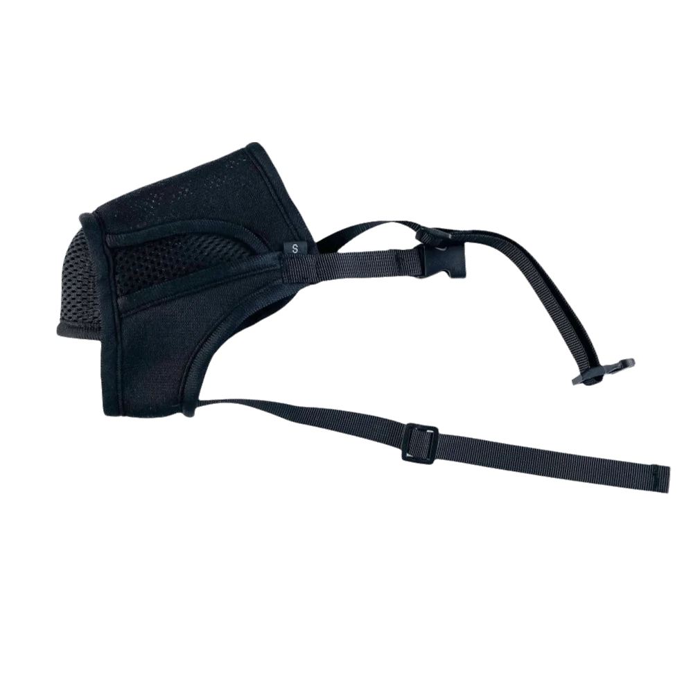 Breathable Dog Mesh Muzzle Prevent Barking Adjustable Strap Anti Licking Mouth Cover Anti Biting Dog Muzzle Buckle Outdoor Use