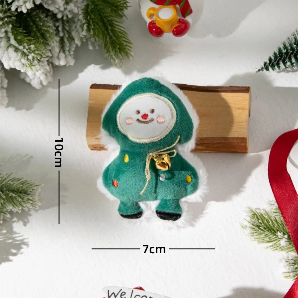Christmas Catnip Cat & Dog Plush Doll Toy — Holiday Interactive Companion Toy for Pets