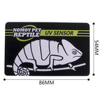 Reptile  Light Lamp Bulb Test Card UV Tests Paper Tester Meter Pet Supplies Turtle Ultraviolet Test Tool
