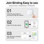 Mini Apple Find My Pet Tracker - Bluetooth Smart Tag for Cats, Dogs, Kids, Bags, Wallets & Keys