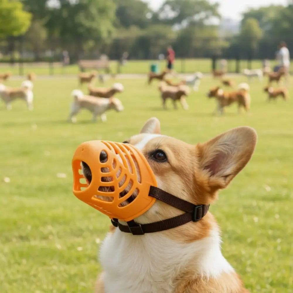 Silicone Dog Muzzle (Breathable Basket)