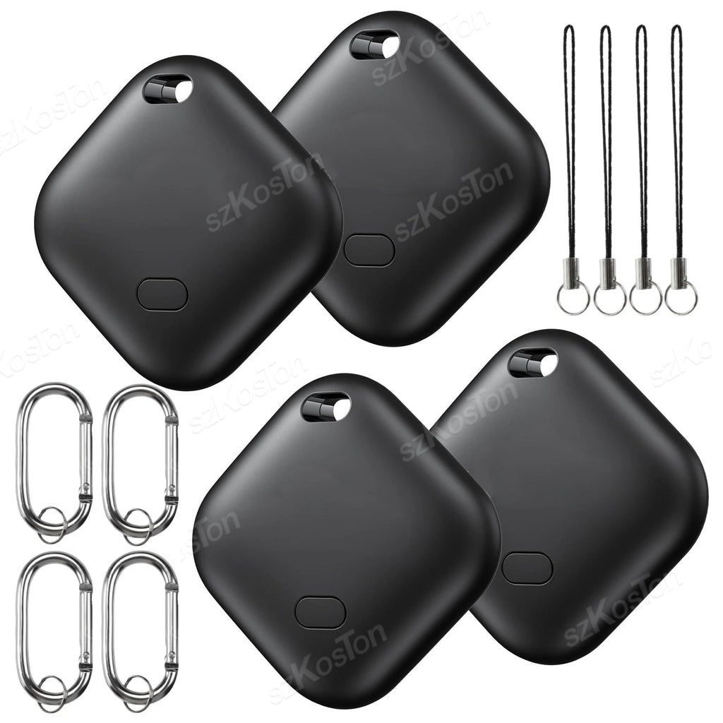 Smart iTag GPS Tracker with Keychain for Apple Find My App - Anti-Loss Locator for Pets, Cars, Kids & Keys (iOS)