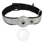 A56X IP67 Waterproof Apple Find My Dog Tracker Collar - Silver