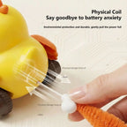 Wind-Up Bird Cat Teaser Toy — Sounding Bite-Resistant Tail-Pull Interactive Indoor Cat Toy