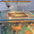 Reptile Heat Lamp With US EU Power Cord Rotatable Basking Spot Light Simulated Sunlight For Turtle Lizard Dimmable Heating Lamp