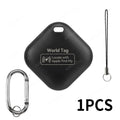 Smart iTag GPS Tracker with Keychain for Apple Find My App - Anti-Loss Locator for Pets, Cars, Kids & Keys (iOS)
