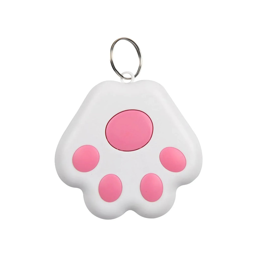 Paw-Shaped Mini Bluetooth GPS Anti-Loss Tracker - Smart Finder for Dogs, Cats, Kids, Wallets & Keys