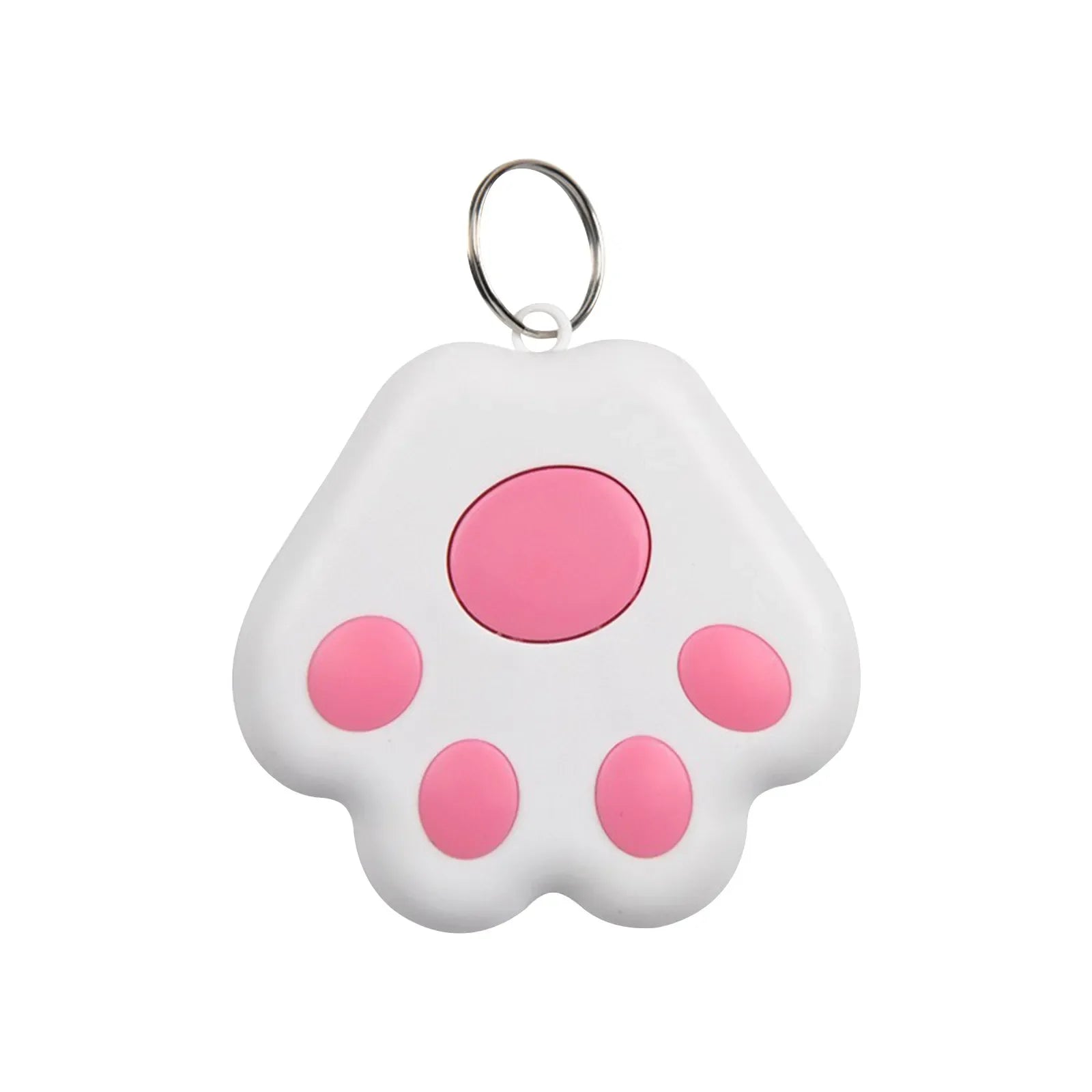 Paw-Shaped Mini Bluetooth GPS Anti-Loss Tracker - Smart Finder for Dogs, Cats, Kids, Wallets & Keys