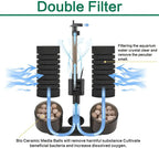 3-in-1 Submersible Aquarium Filter Pump (AC220V, Sponge + Biological + Chemical, Silent)